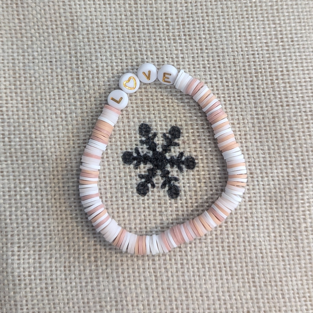 Three Handmade Beaded Bracelet Stack - Picture 4 of 5